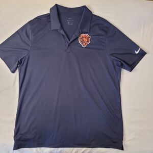 Nike Chicago Bears NFL Dri-FIT XL Navy Blue Football Shirt Men's Apparel
